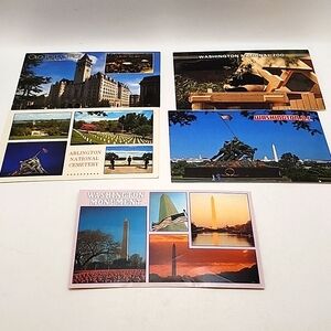 Vintage Capsco Washington D C Post Cards 10 Count